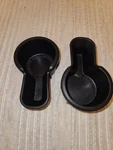 00-04 Nissan Xterra Frontier Center Console Drink Rubber Cup Holder Insert Set. Fixed Price $30.00.