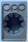 Cup Holder With Coin Slots Saab 900 1994-98 And 9-3 1999-2002 Center Cons. Fixed Price $39.95.