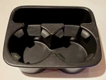 2000 2001 2002 Tahoe Silverado Sierra Front Console Cup Holder Insert 8" X 6.5". Fixed Price $14.00.