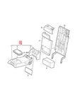 Genuine Audi Q3 F3B F3N Armrest Leatherette Beige Moth. Pearl 83A885081A2UO. Fixed Price $547.27.