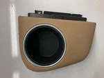 10-16 Porsche Panamera Console Beige Leather Cup Holder 970-553-381-00-8B0. Fixed Price $125.00.