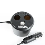 Jeep Cup Holder Charger 2 Usb Ports, Dc For Smartphone, Gps, Dvd Player. Fixed Price $21.94.