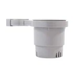 Camco Clamp-on Rail Mounted Cup Holder Large For To 2" Grey 53092. Fixed Price $39.95.