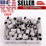 100PCS Nail Sanding Bands Set Manicure Pedicure Tool Drill Bits 180 Grit. Fixed Price $9.59.