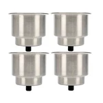 4PACK Stainless Steel Cup Holder Drink With Sticker For Boat Rv Camper Us. Fixed Price $25.99.