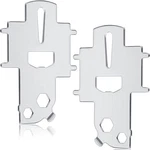 Ripeng 2 Pieces Deck Fill Plate Boat Floating Keychain Stainle. Fixed Price $12.49.
