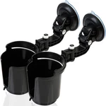 Zonetch Recessed Folding Cup Drink Holder 2-PACK Black Premium Quality Rece.... Fixed Price $36.13.