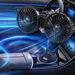 Huenlyel Dual Head Car Fan For Cup Holder, Truck Vehic.... Fixed Price $24.01.