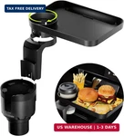 Sodaride Car Cup Holder Tray -expander- 3 In 1 Detachable Food Table With. Fixed Price $28.04.