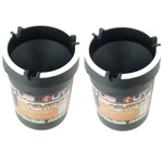 2 Pack Glow The Dark Cup Style Car Auto Self Extinguishing Ashtray Holder. Fixed Price $9.34.