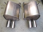 2011-2016 Subaru Wrx Oem Sakamoto Axle-back Exhaust Mufflers MMFG9L & MMFG9R. Fixed Price $220.00.