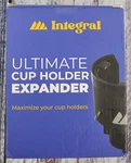 Integral Ultimate Expander Car Cup Holder Adjustable Base To 4" Black New. Fixed Price $12.97.