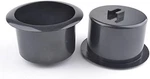 Luzen 2 Pcs Black Plastic Recliner-handles Replacement Cup Holder Insert For Sof. Fixed Price $14.95.