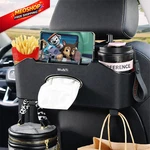 Mu&ti Back Seat Car ORGANIZER,4+2 In 1 Multifunctional Black. Fixed Price $30.79.