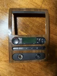 2004-2008 Ford F150 Center Dash Bezel Wood Grain Lariat Climate Control 12V. Fixed Price $110.00.
