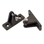 2 Pack Of 90 Degree Black Plastic Bimini Top Deck Hinges For Boats. Fixed Price $8.42.