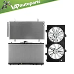 Cooling Fan And Radiator Condenser Kit For 2012 2013 2017 Toyota Camry 2.5L L4. Fixed Price $189.49.