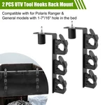 For Polaris Ranger And General Dual Tool Hooks Rack Mount Bed Holder. Fixed Price $73.10.