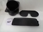 2001-2007 Dodge Dakota 01-03 Durango Floor Console Cup Holder Insert Tray Liners. Fixed Price $32.97.