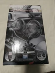Dual Heads Fans Car Cup Holder Usb Support 12V. Fixed Price $19.99.