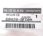 Genuine Oem Nissan 68420-9FD0A Passenger Side Dashboard Air Vent 2007-2015 Titan. Fixed Price $115.30.