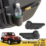 Rear Door Pocket Storage Organizer Box Abs 2X For Jeep Wrangler Jl 4DR 2018+. Fixed Price $24.28.