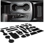 Gray Non Slip Rubber Cup Pocket Liner Mats Fits 15-22 Colorado Canyon Crew Cab. Fixed Price $53.10.