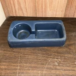92-96 Ford F150 Center Console Bench Seat Large Cup Holder Storage Blue. Fixed Price $84.77.