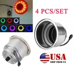 4PCS Car Marine Boat Stainless Steel Cup Drink Holders 14LED W/remote Rgb Lights. Fixed Price $49.11.
