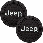 Plasticolor Jeep Car Coaster, 2X Cupholder Coasters With The Logo. Fixed Price $11.52.