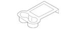Genuine Ford Cup Holder 8C3Z-2613562-BA. Fixed Price $46.97.