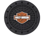 Oem Harley-davidson Orange Bar & Shield Drink Holder Coasters, Set Of 2. Fixed Price $17.99.