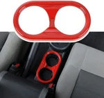 Car Inner Front Water Cup Holder Cover Trim Frame For 2007-10 Jeep Wrangler Jk. Fixed Price $14.99.