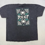 Reef Men Medium Graphic T-shirt Mineral Wash Crab Surf Beach Streetwear. Fixed Price $14.95.