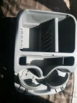 Spillmaster Center Console Storage Organizer Two Cup Holder Grey Made In Usa. Fixed Price $45.99.